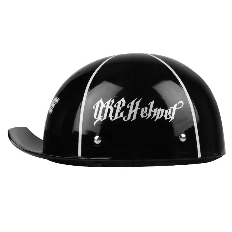 Dex | Fatbike helm met klep en vintage lettering
