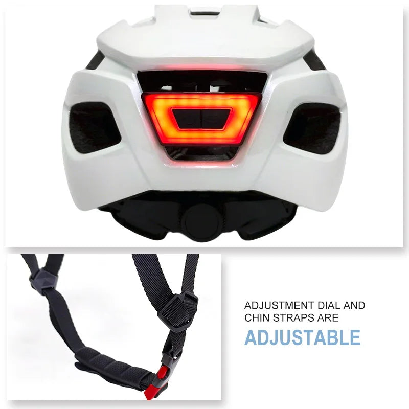 Lars | Fietshelm met LED-achterlicht en ventilatie