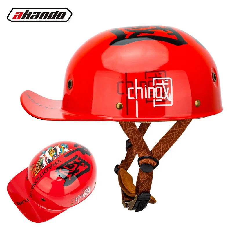 Mason | Fatbike helm met klep en speelse print