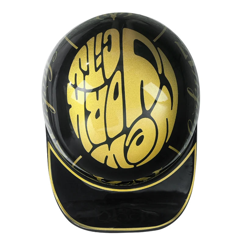 Vince | Fatbike helm met retro print en klep